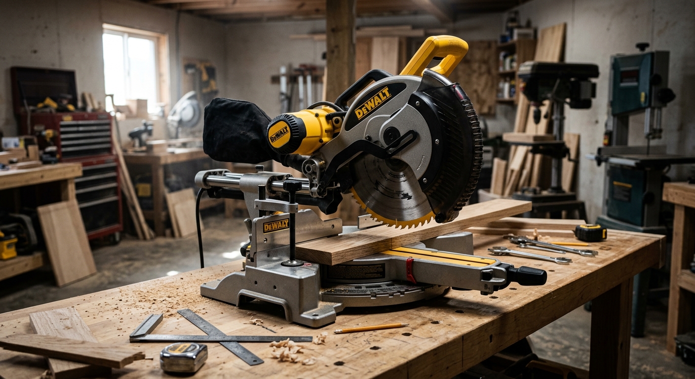 1. DeWalt DWS779  –  Best Overall 12-Inch Sliding