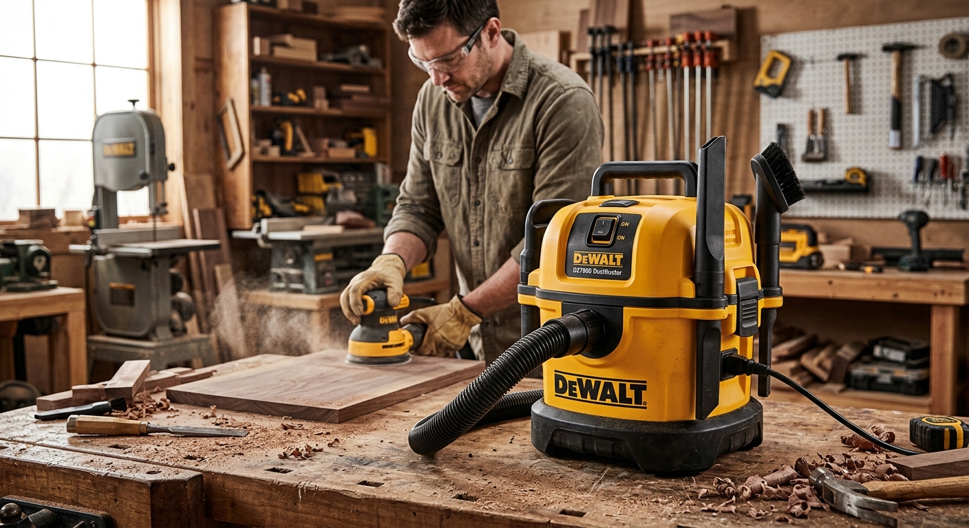 DeWalt D27900 DustBuster  –  Best Portable Dust Control
