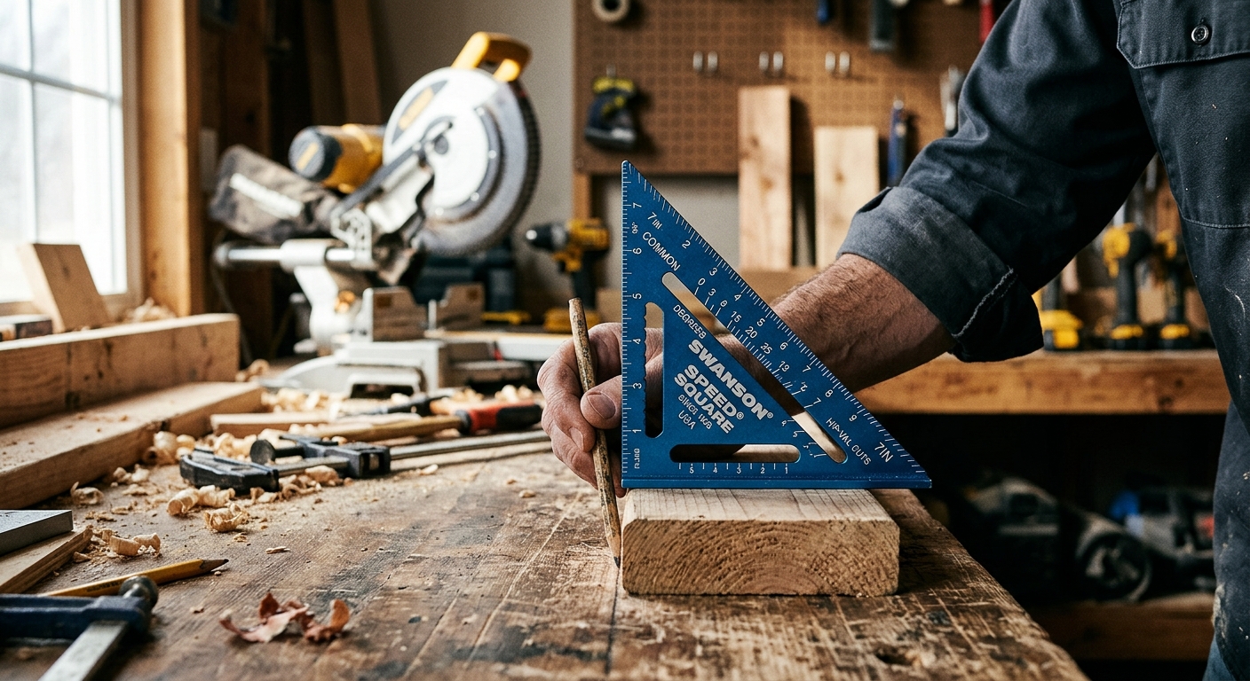4. Swanson Tool S0101 Speed Square