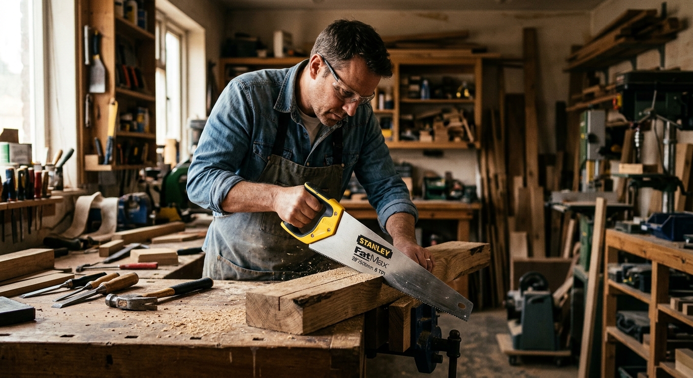 1. Stanley FatMax 20-inch Hand Saw