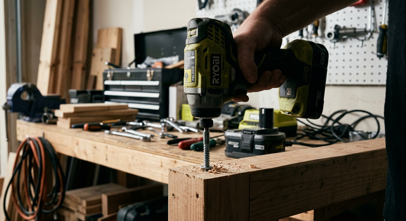 5. RYOBI PBLID02B  –  Best Budget Brushless