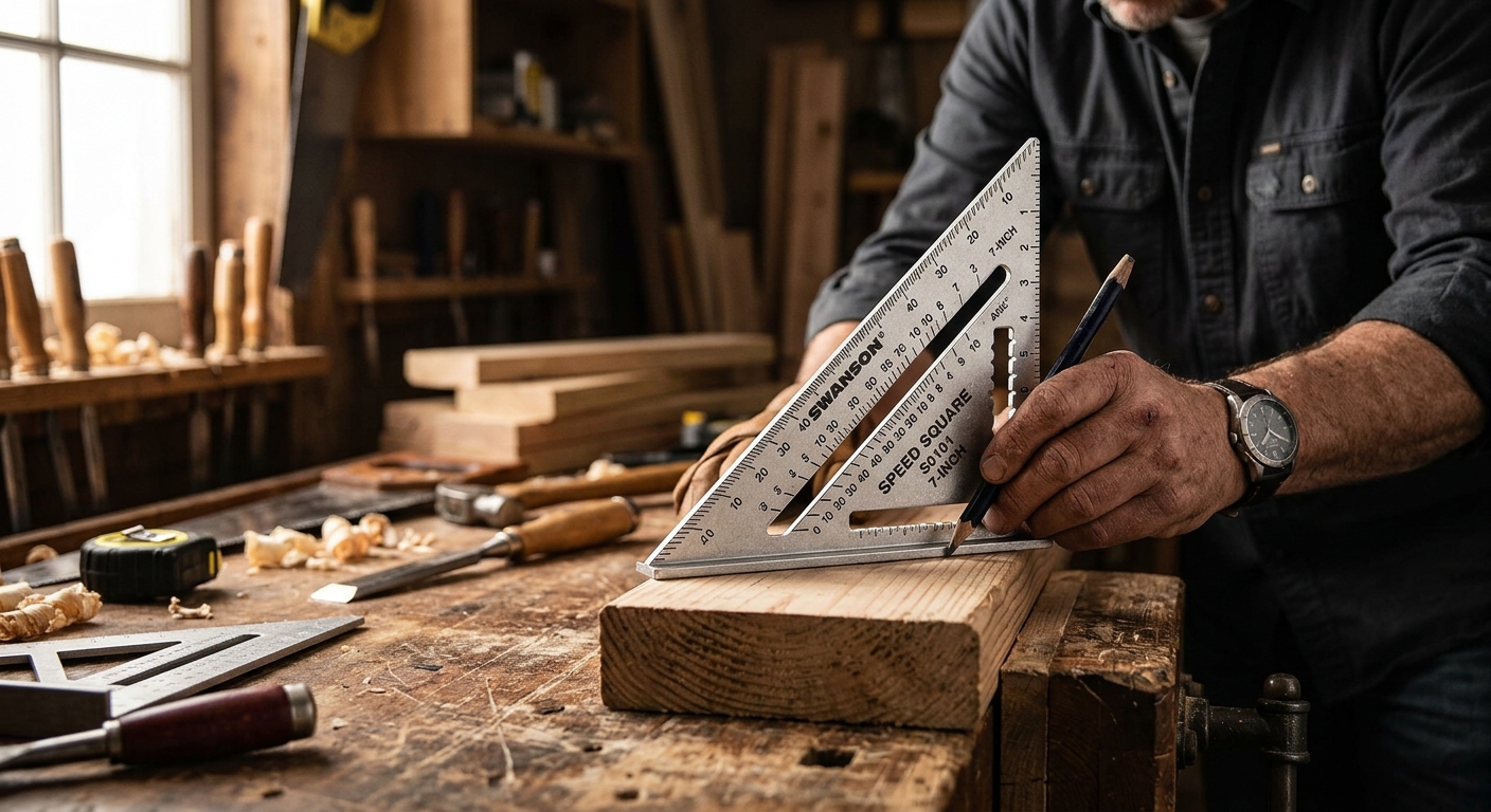 4. Swanson Tool S0101 Speed Square