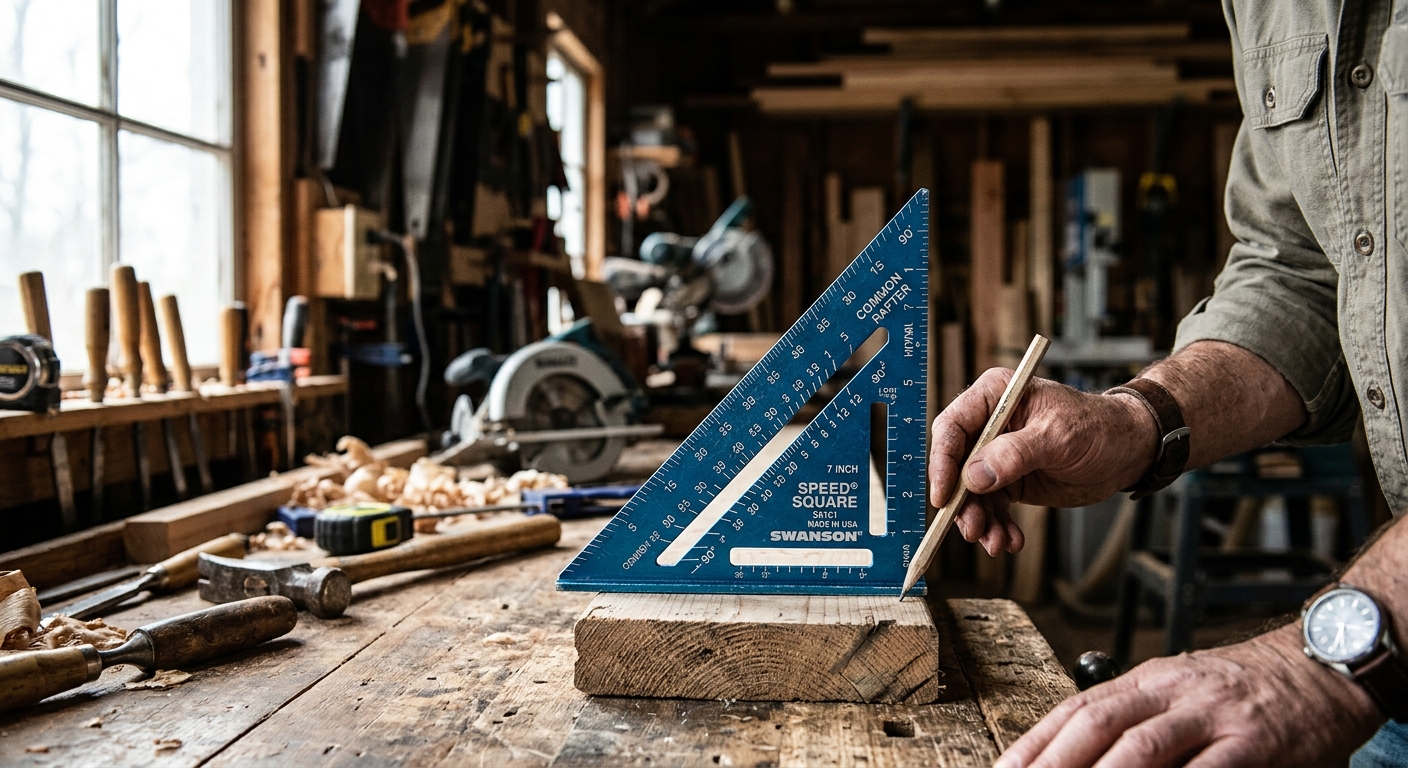 1. Swanson Tool S0101 7-Inch Speed Square