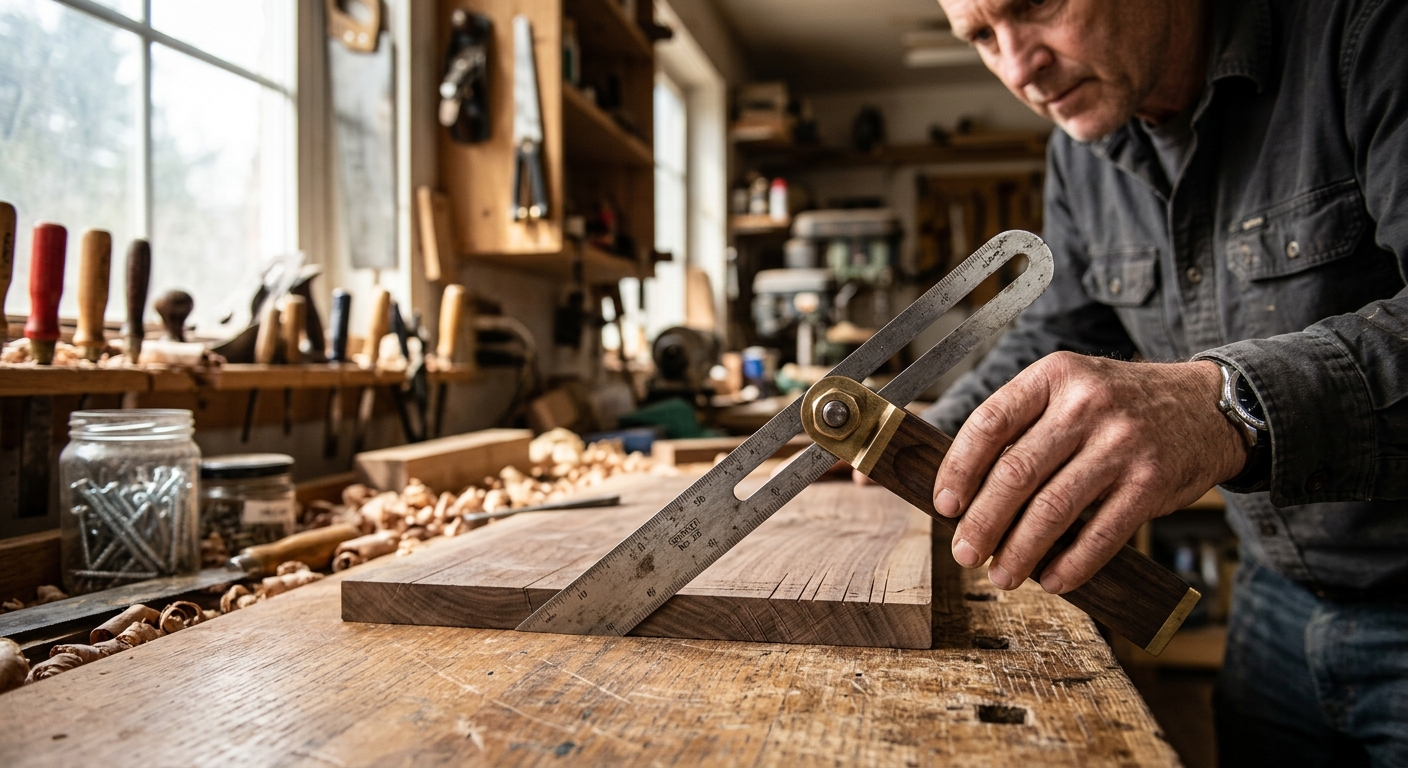 Sliding T-Bevel (Bevel Gauge)