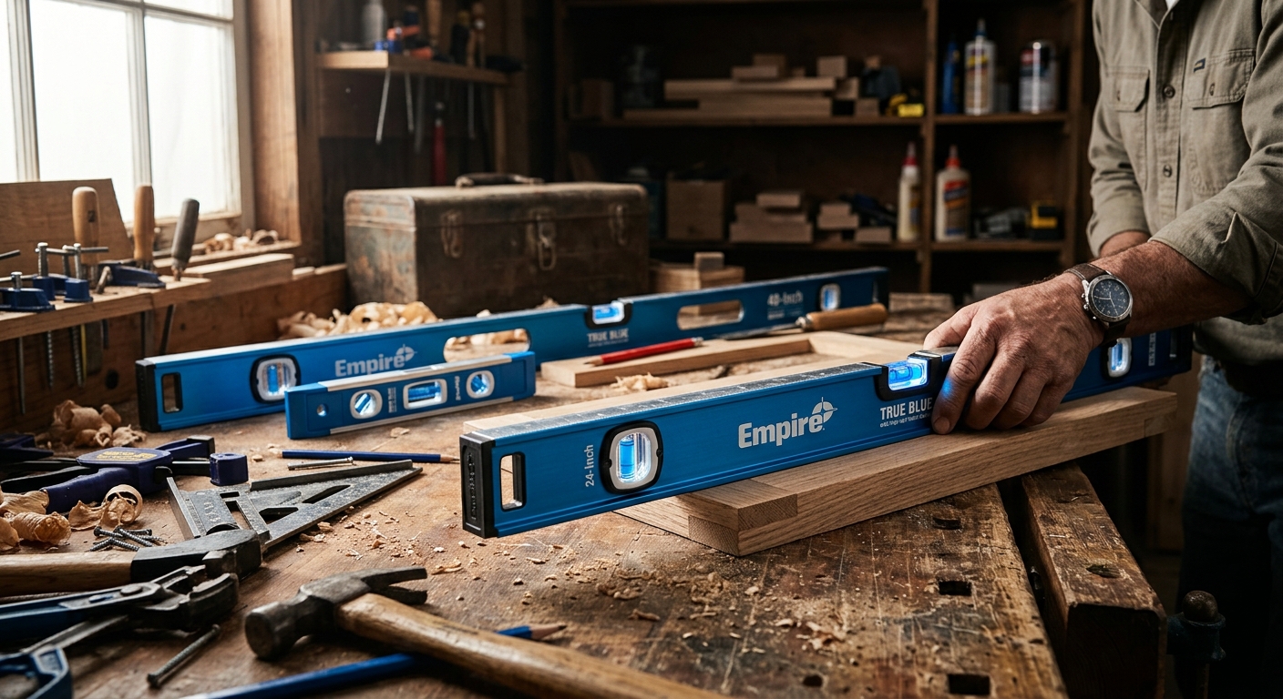 3. Empire Level TRUE BLUE 24-Inch Box Beam