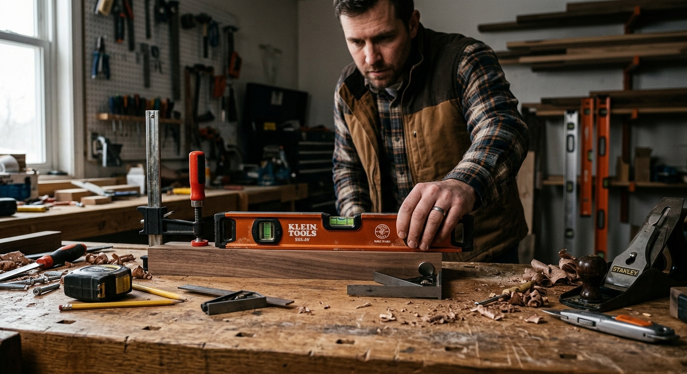 4. Klein Tools 935-4V Torpedo Level (9-Inch Magnetic)
