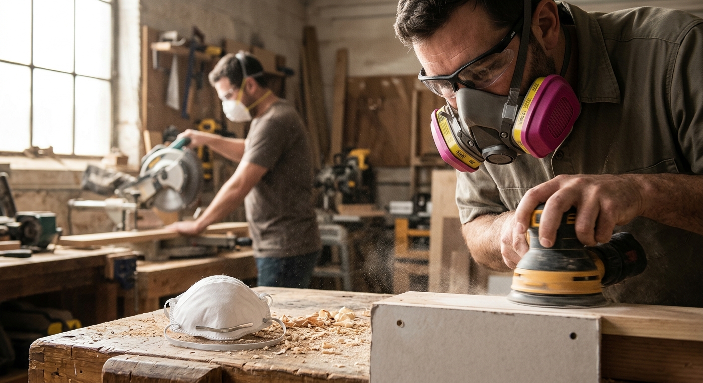 Dust Masks vs. Respirators