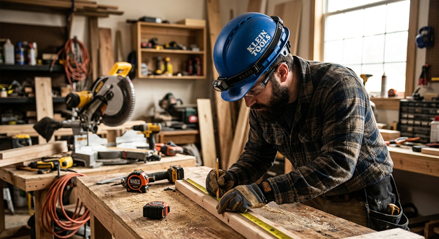 3. Klein Tools 60407 Professional Hard Hat