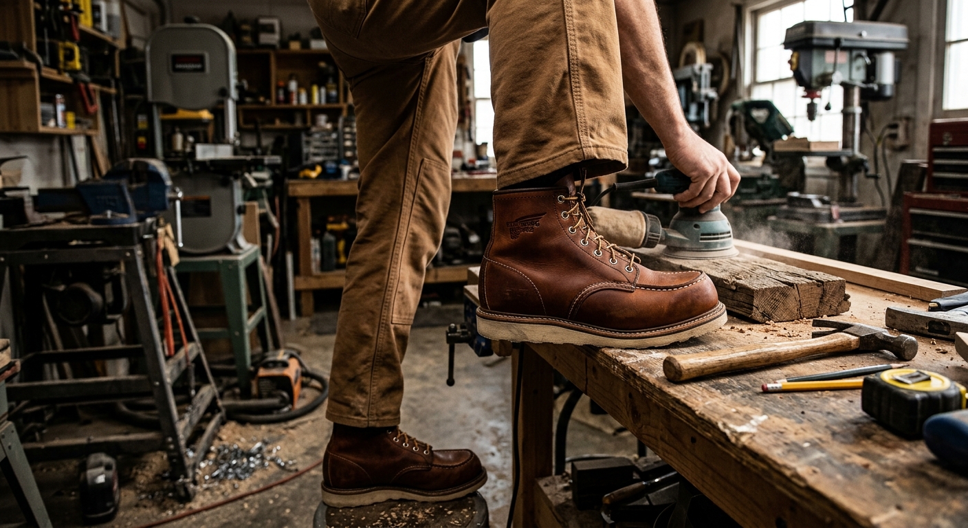 5. Red Wing 3531 Heritage 6-Inch Moc Toe (Steel)