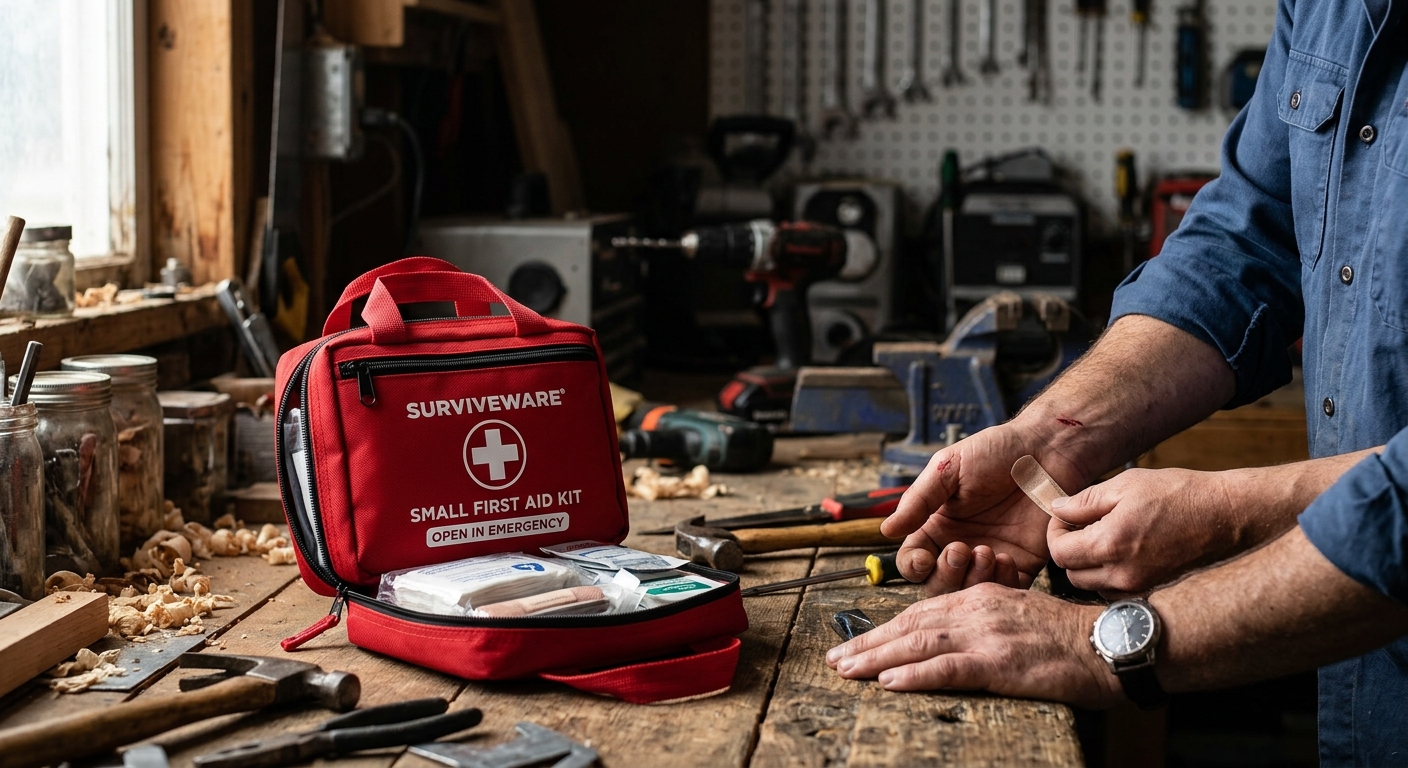 2. Surviveware Small First Aid Kit