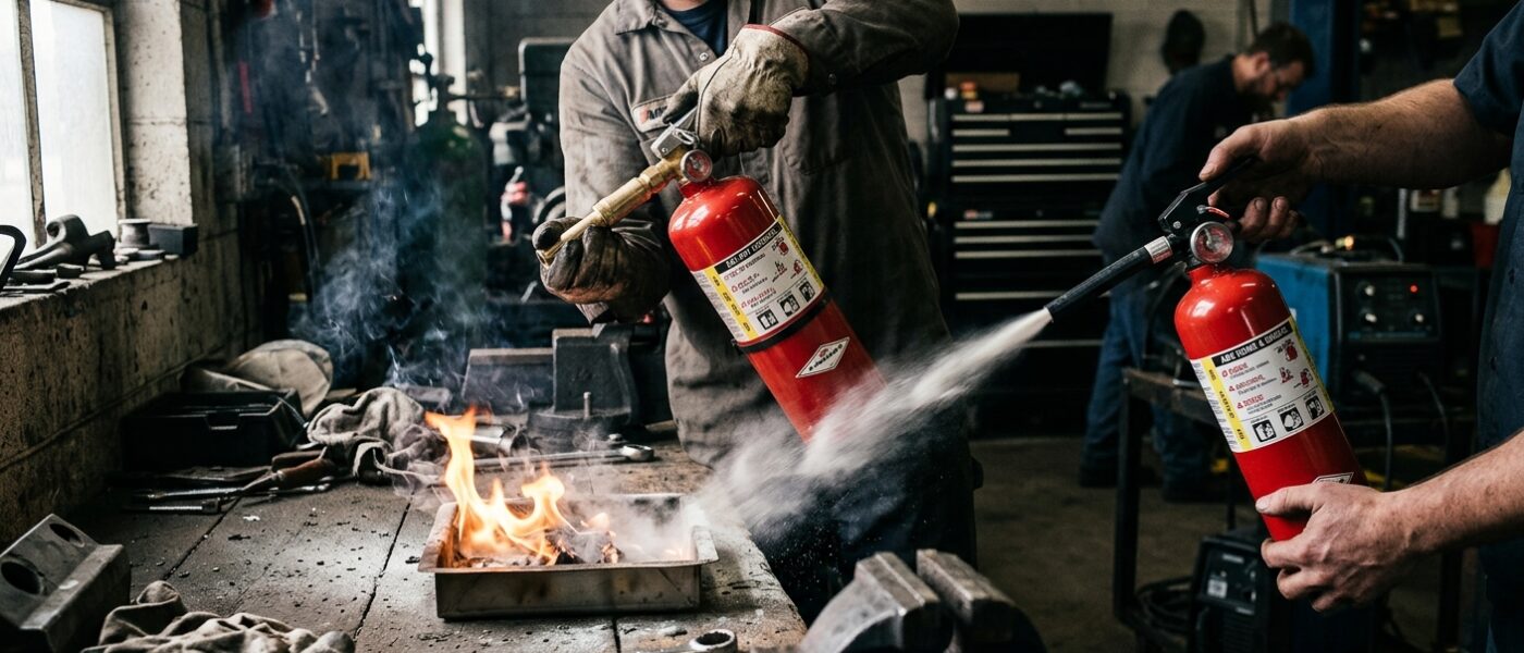 Best Fire Extinguishers for the Garage and Workshop