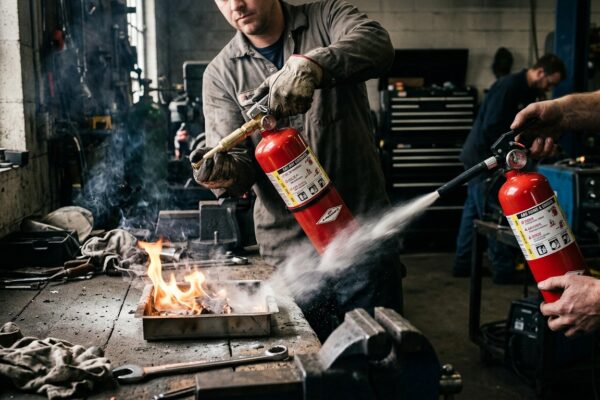 Best Fire Extinguishers for the Garage and Workshop