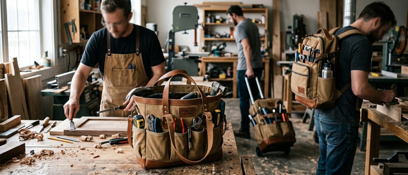 Best Tool Bags  –  Tote, Backpack, and Rolling Options