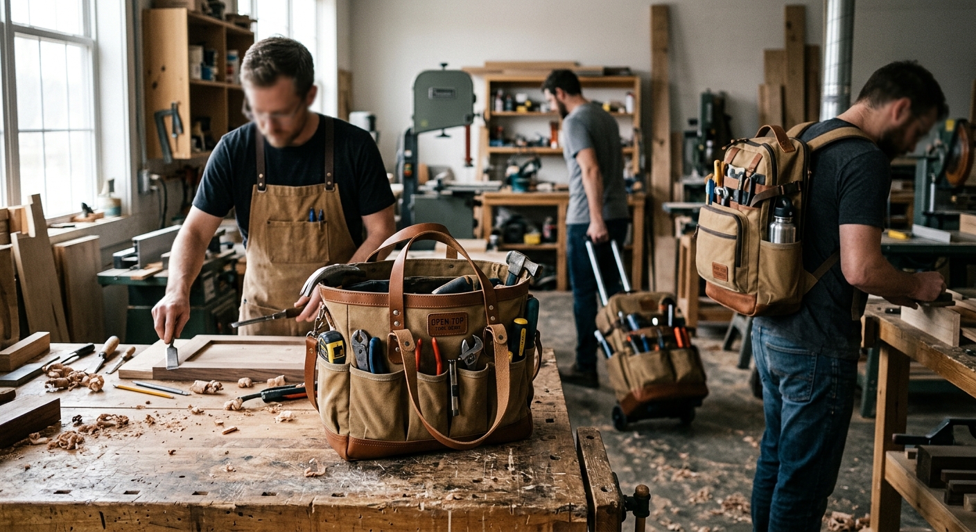 Open-Top Tote Bags