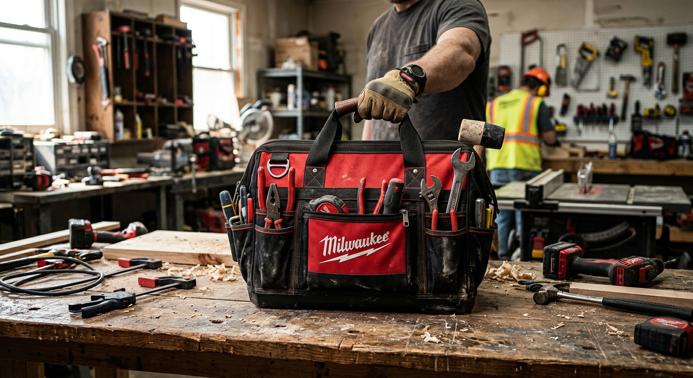 1. Milwaukee 48-22-8320 (22-Inch Jobsite Tool Bag)