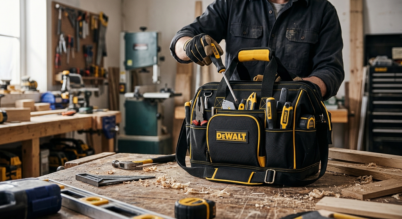 2. DeWalt DG5543 (16-Inch Pro Contractor’s Bag)