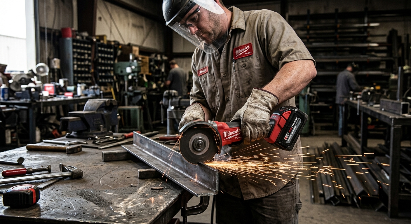 2. Milwaukee M18 FUEL 2880-20  –  Best Cordless Grinder