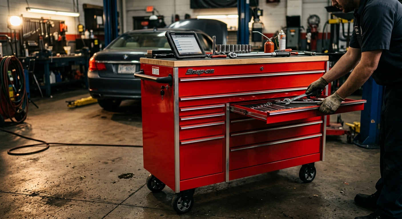 2. Snap-on EPIQ Series 56-Inch Rolling Cabinet