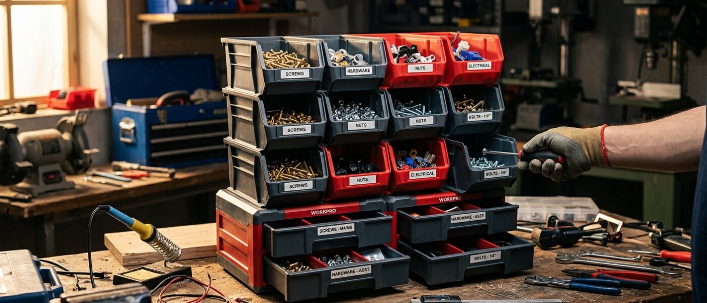 Best Parts Organizers  –  Bins, Drawers, and Stackable Systems