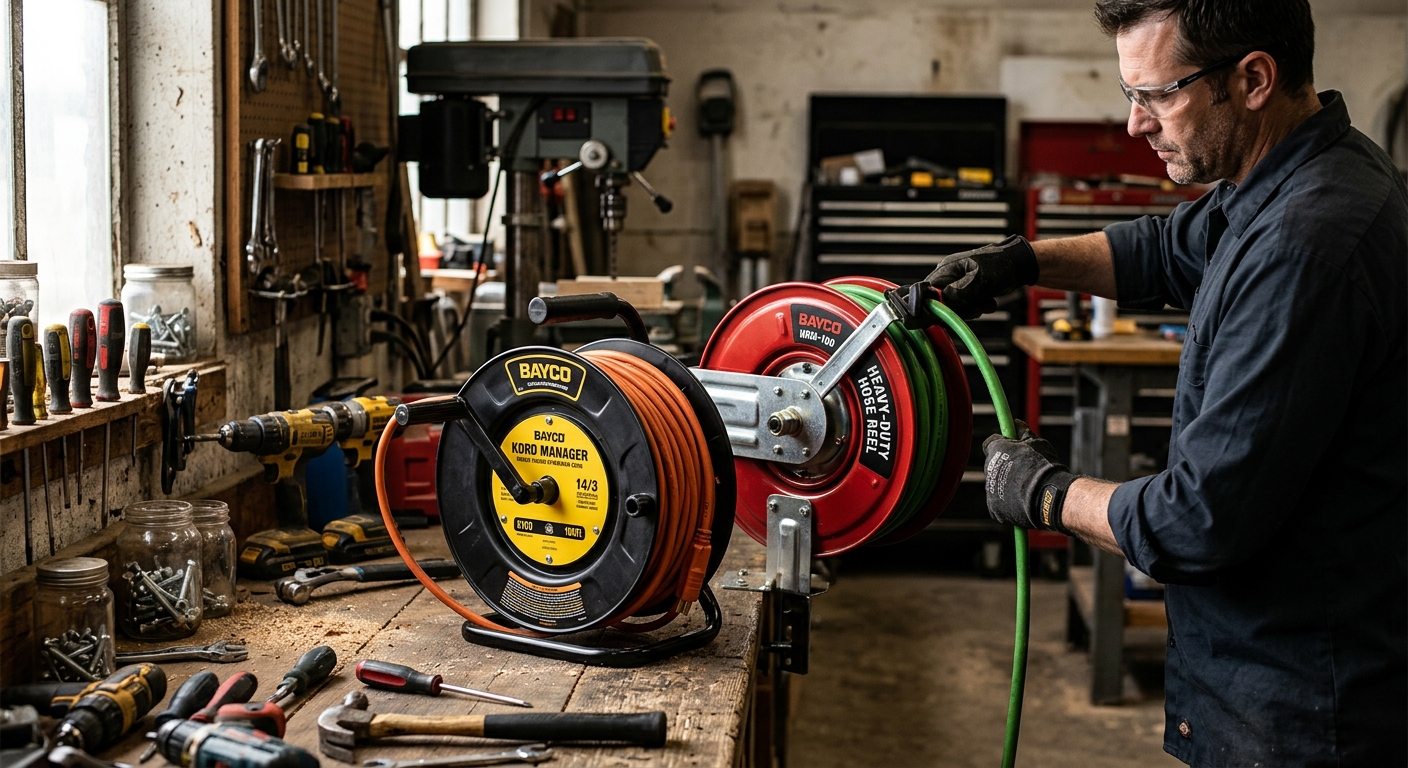 Manual Cord Reels and Hose Reels