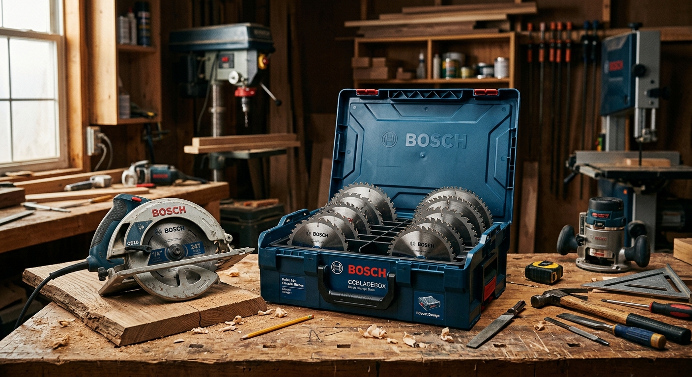2. Bosch CCBLADEBOX Blade Storage Case
