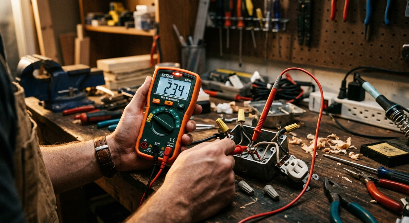 5. Extech EX330 Mini Multimeter