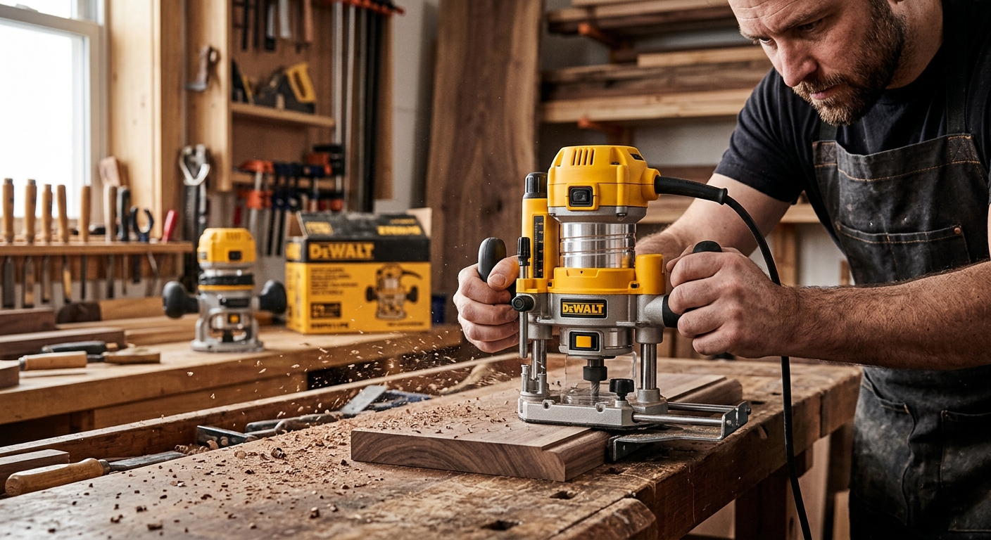 2. DeWalt DWP611PK  –  Best Compact Combo Kit
