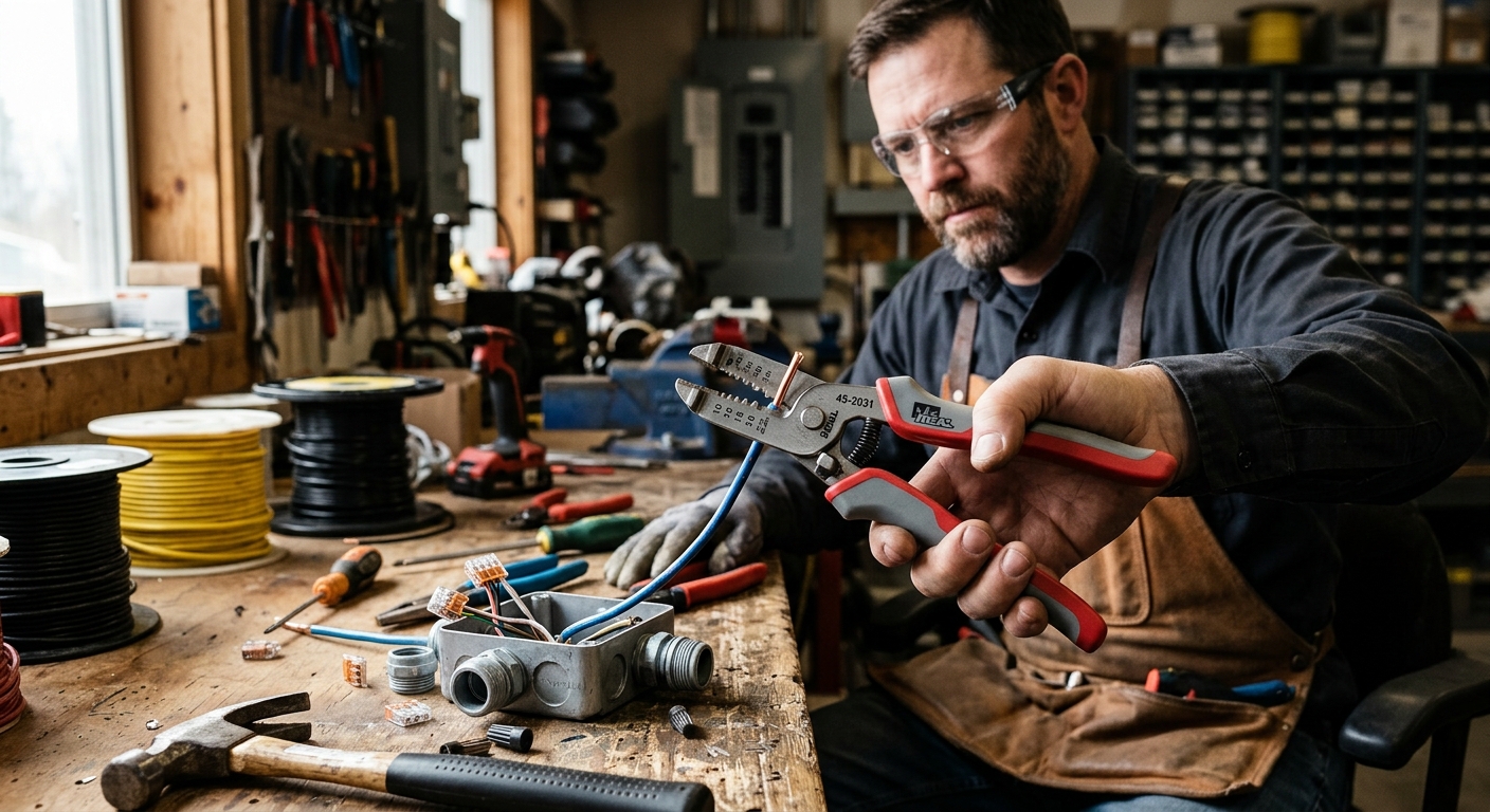 2. Ideal 45-2031 Reflex Wire Stripper