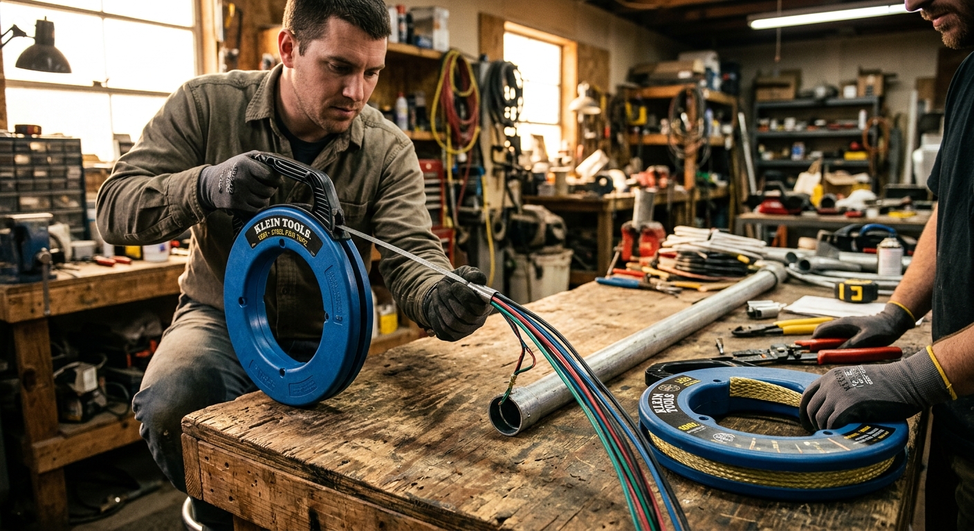 Fish Tape: Steel vs. Fiberglass