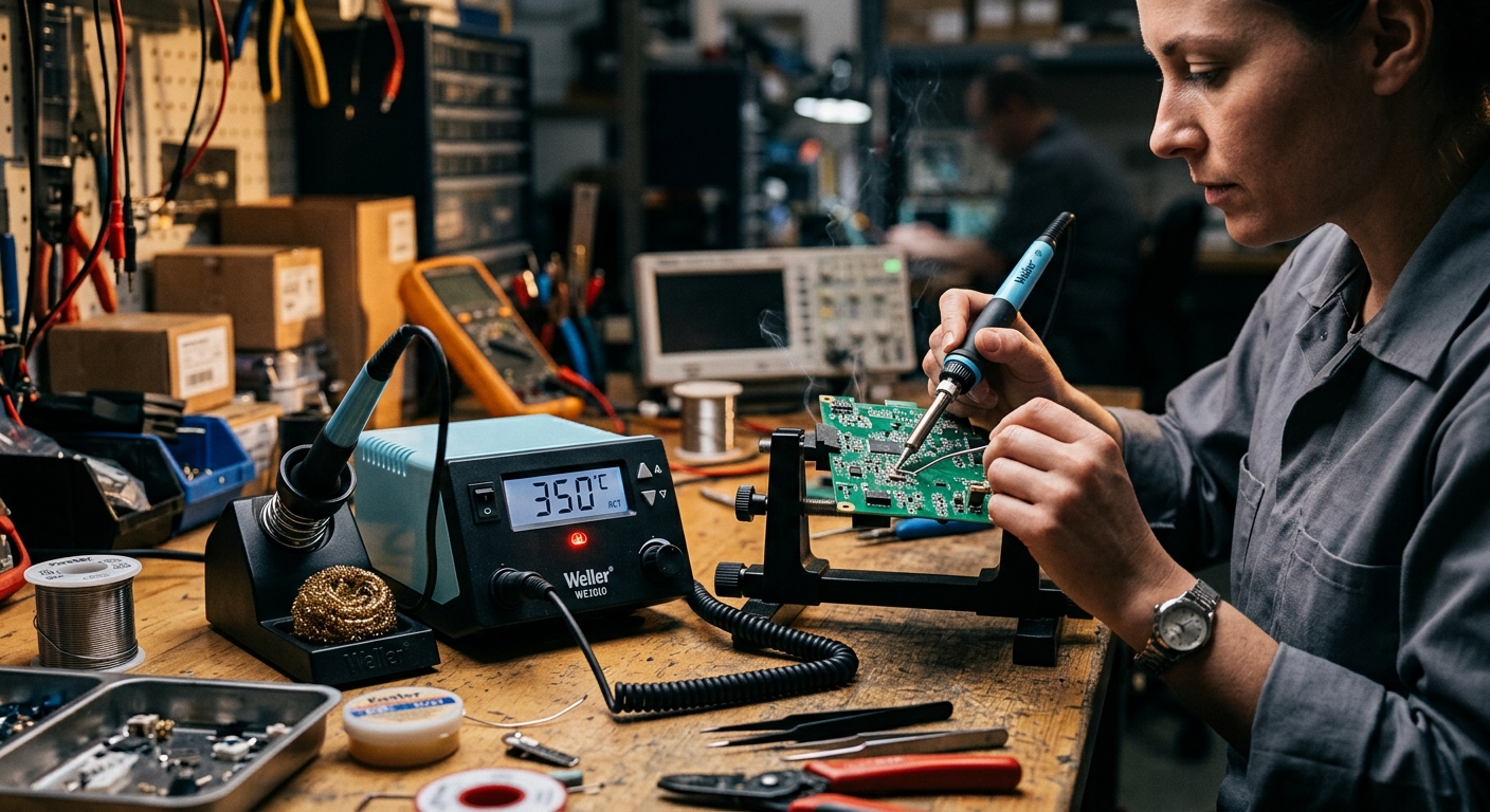 2. Weller WE1010NA Digital Soldering Station