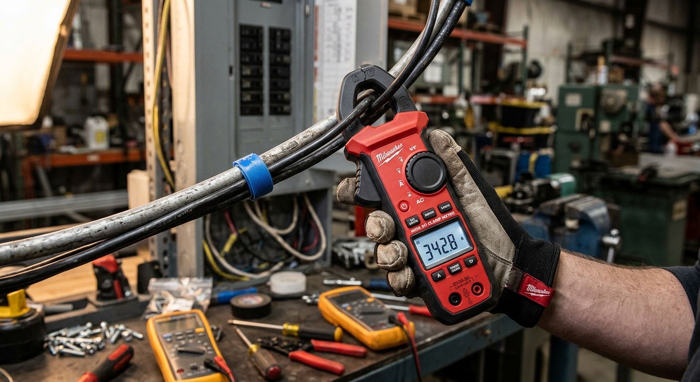 5. Milwaukee 2235-20 400A AC Clamp Meter