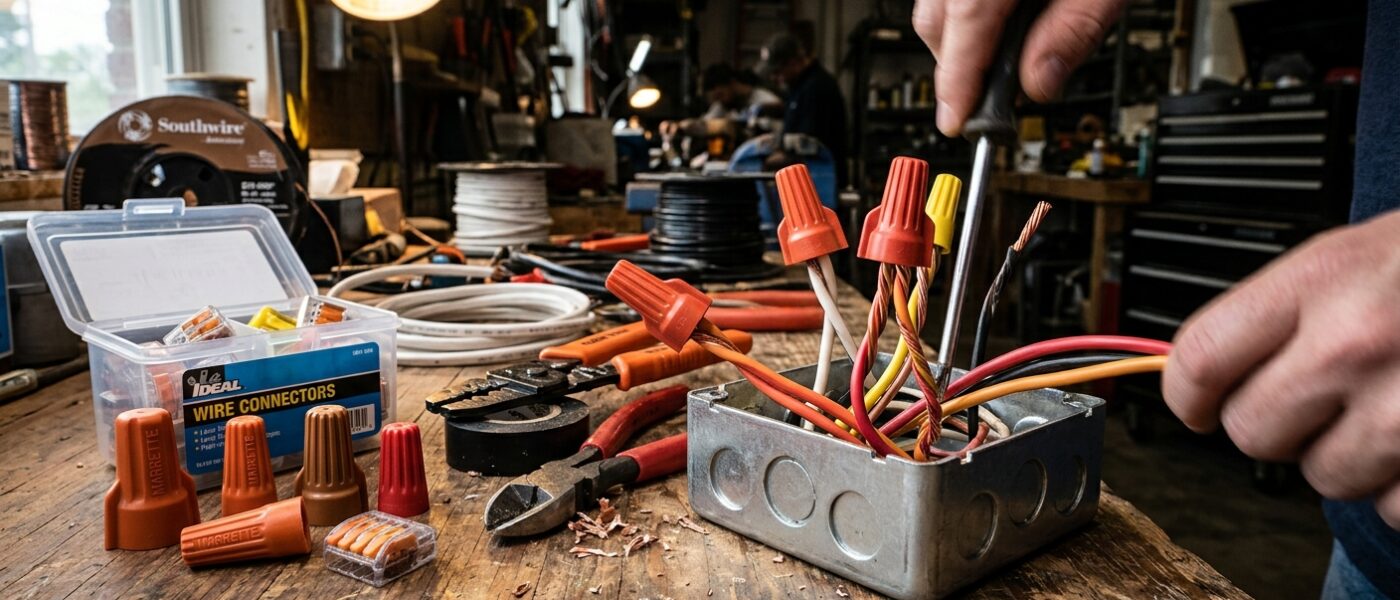 Best Wire Connectors  –  Twist Caps, Lever Nuts, and Push-In Types