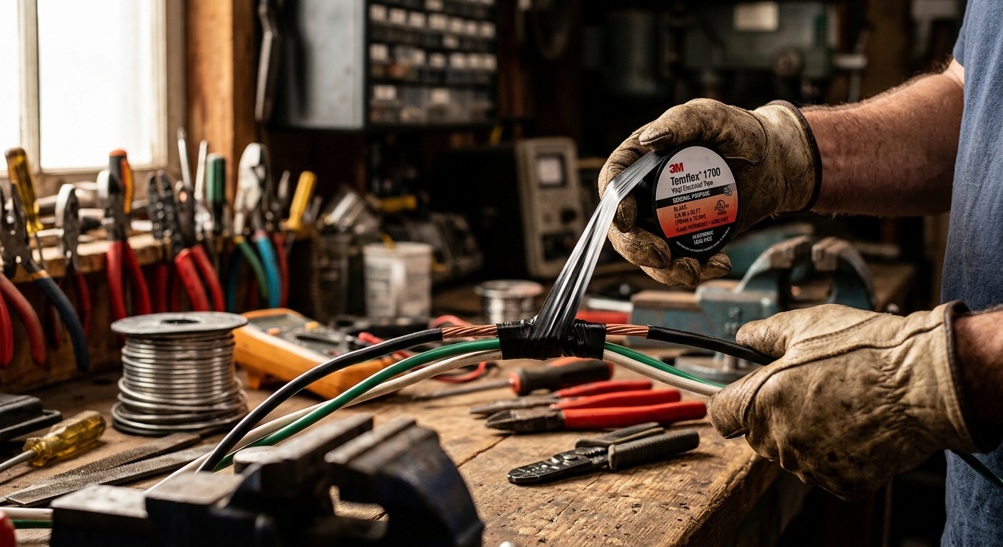 3. Scotch 23 Self-Fusing Rubber Splicing Tape