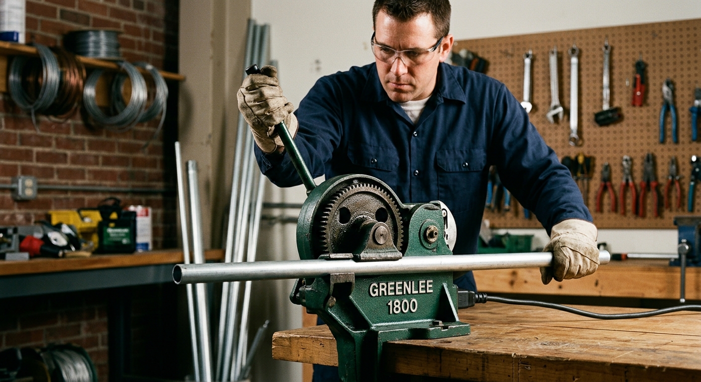 5. Greenlee 1800 Series Electric Bender (1-1/4 Inch)