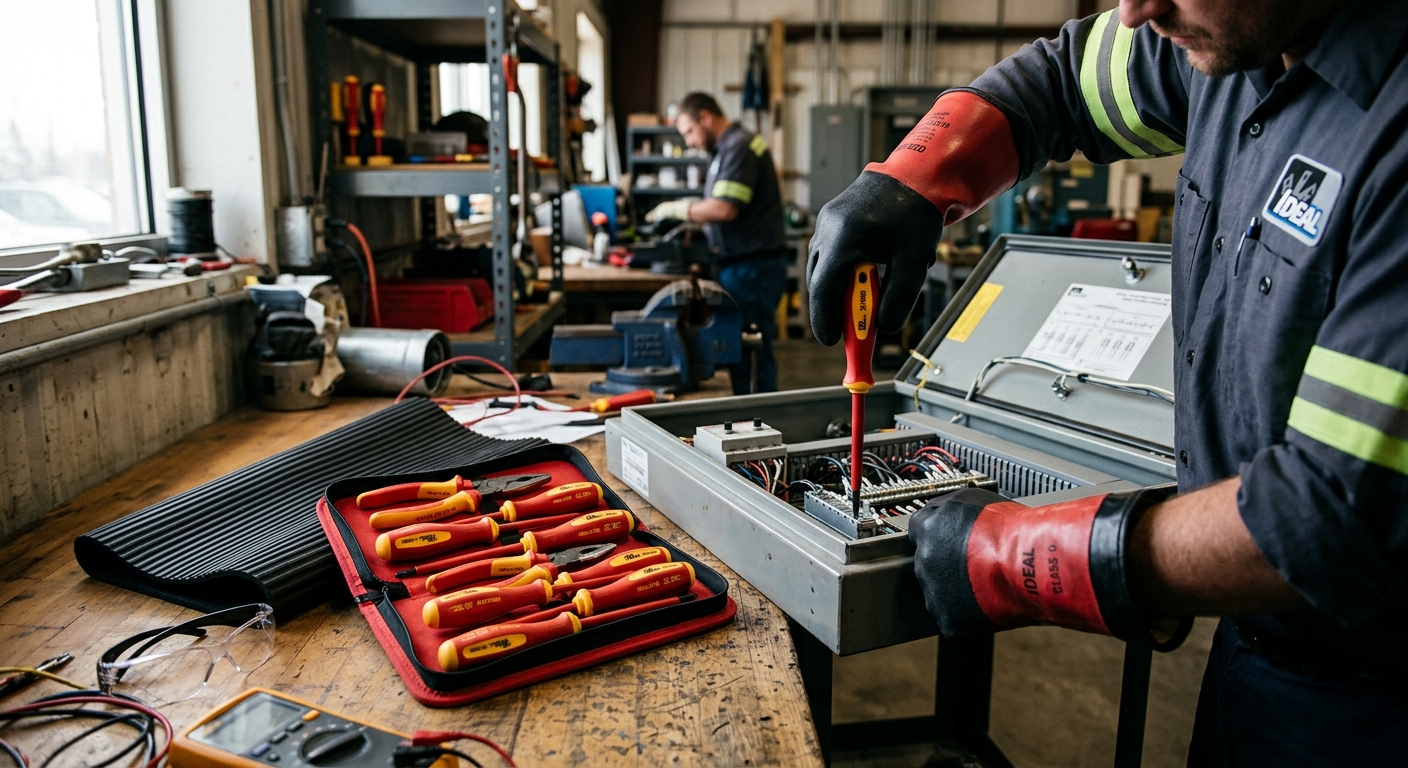 4. Ideal Industries 35-9680 Insulated Screwdriver and Pliers Set