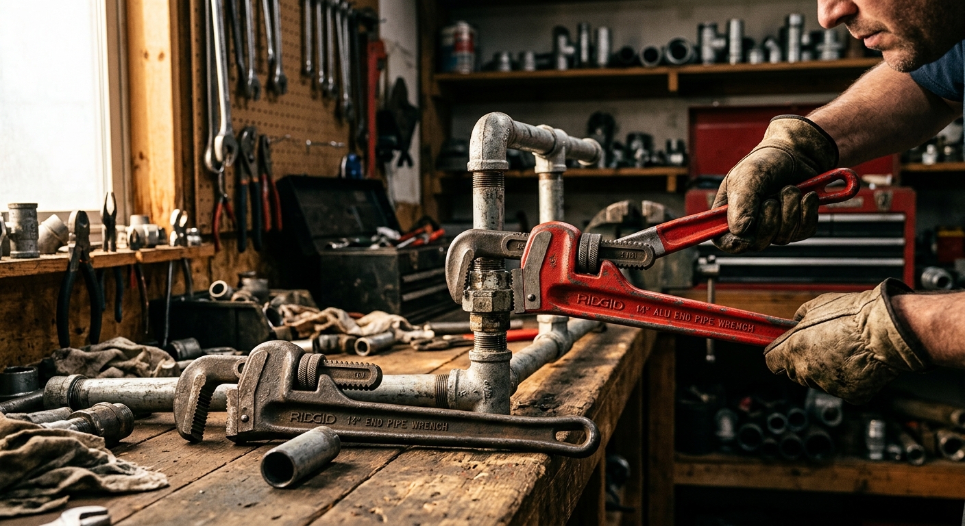 End Pipe Wrench