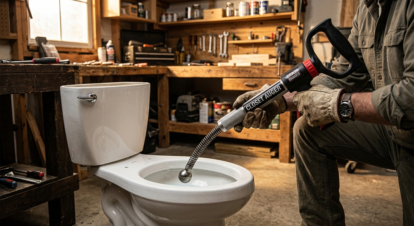 Toilet Auger (Closet Auger)