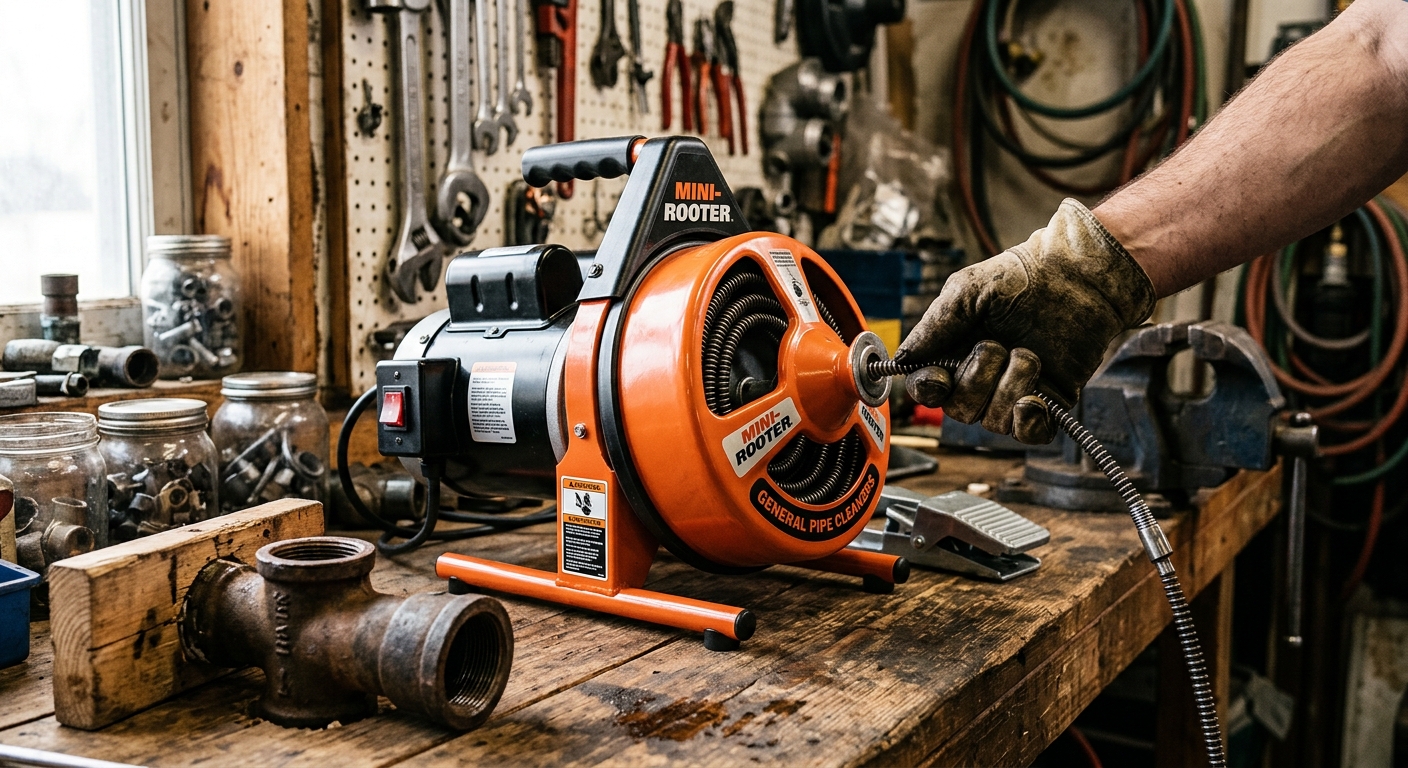 Mini-Rooter / Sewer Machine