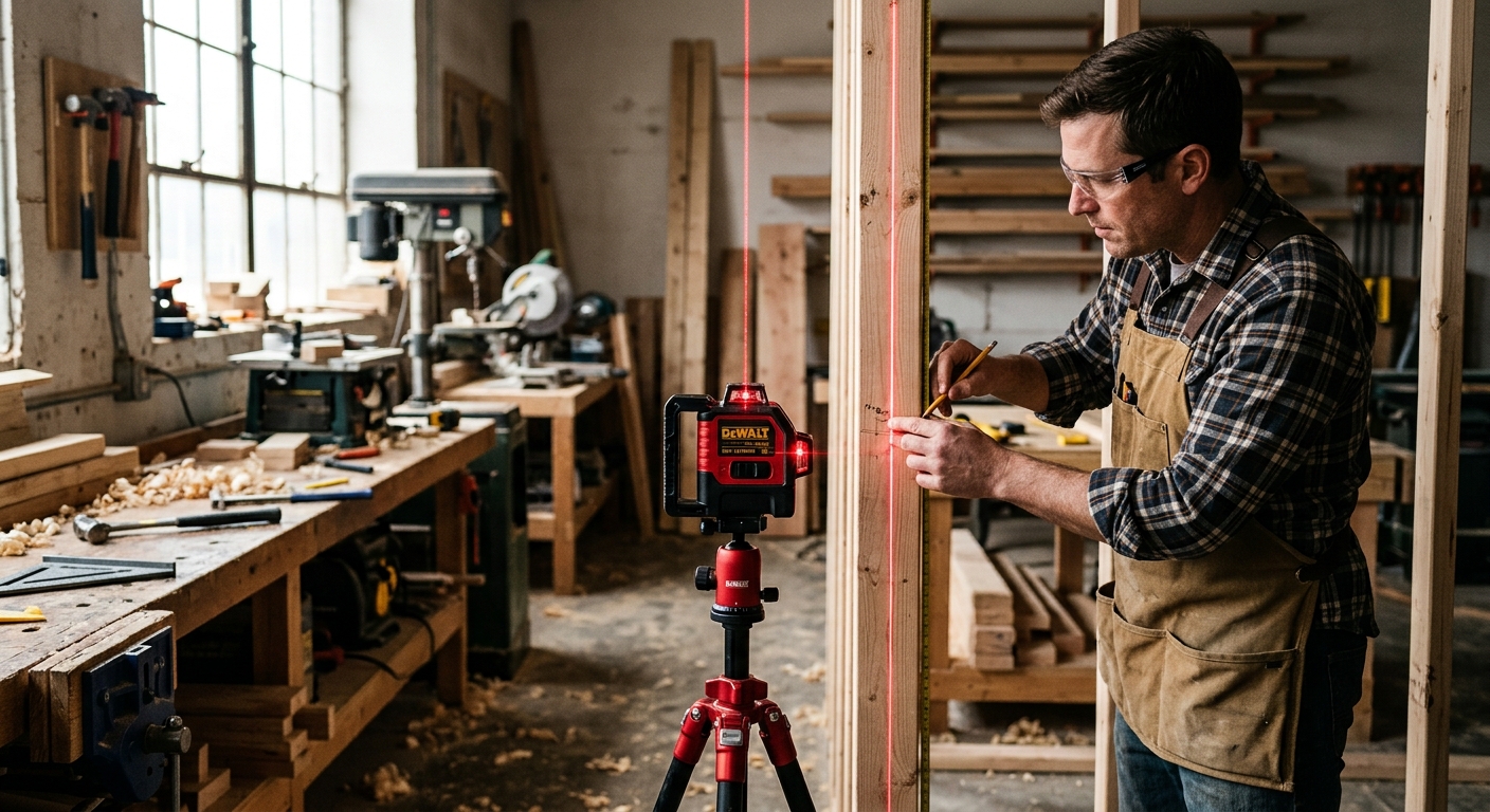 Laser Plumb: Self-Leveling Range
