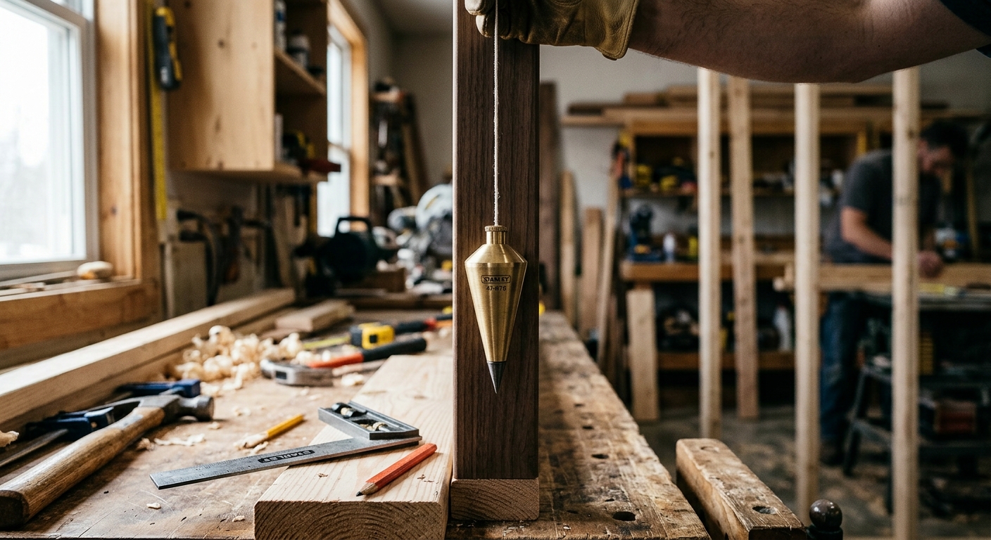 2. Stanley 47-975 Plumb Bob (8-Ounce)