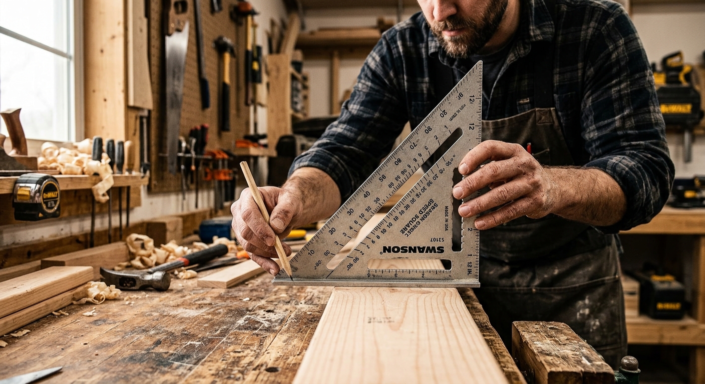 1. Swanson Tool S0107 Speed Square (12-Inch)