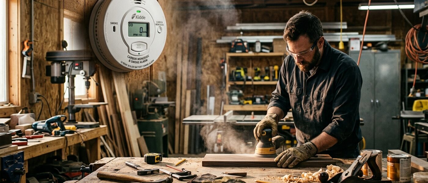Best Carbon Monoxide and Smoke Detectors for the Workshop