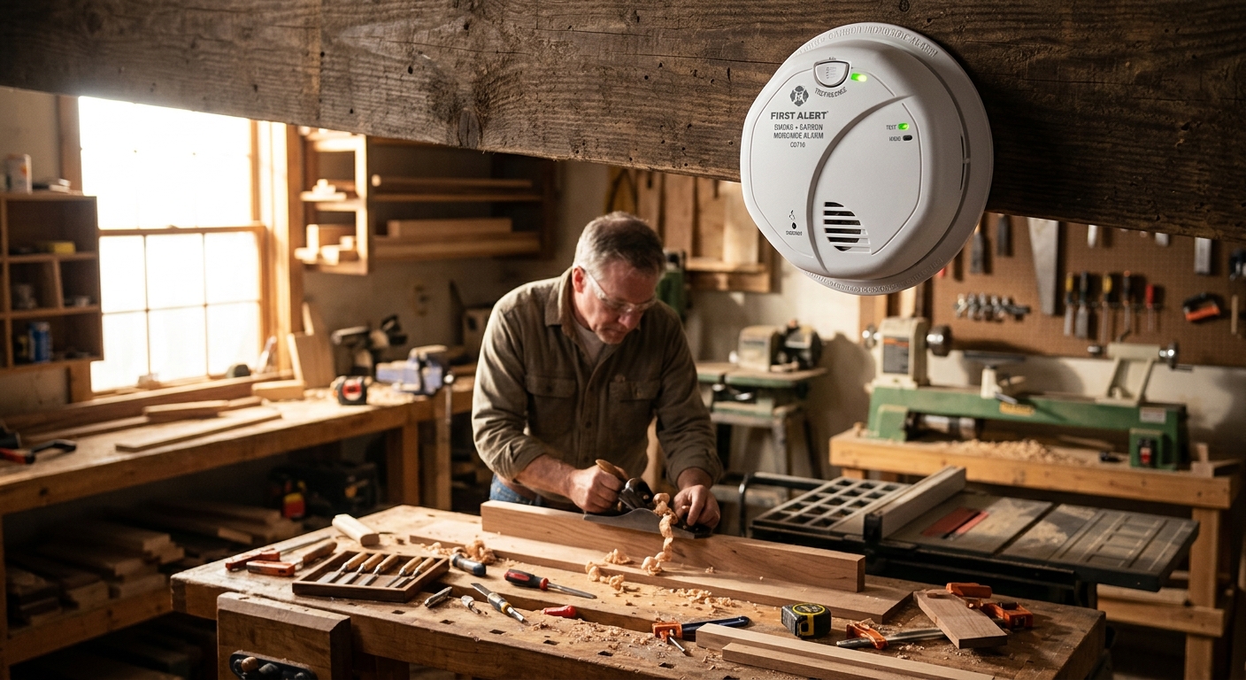 2. First Alert CO710 Combination Smoke and CO Detector