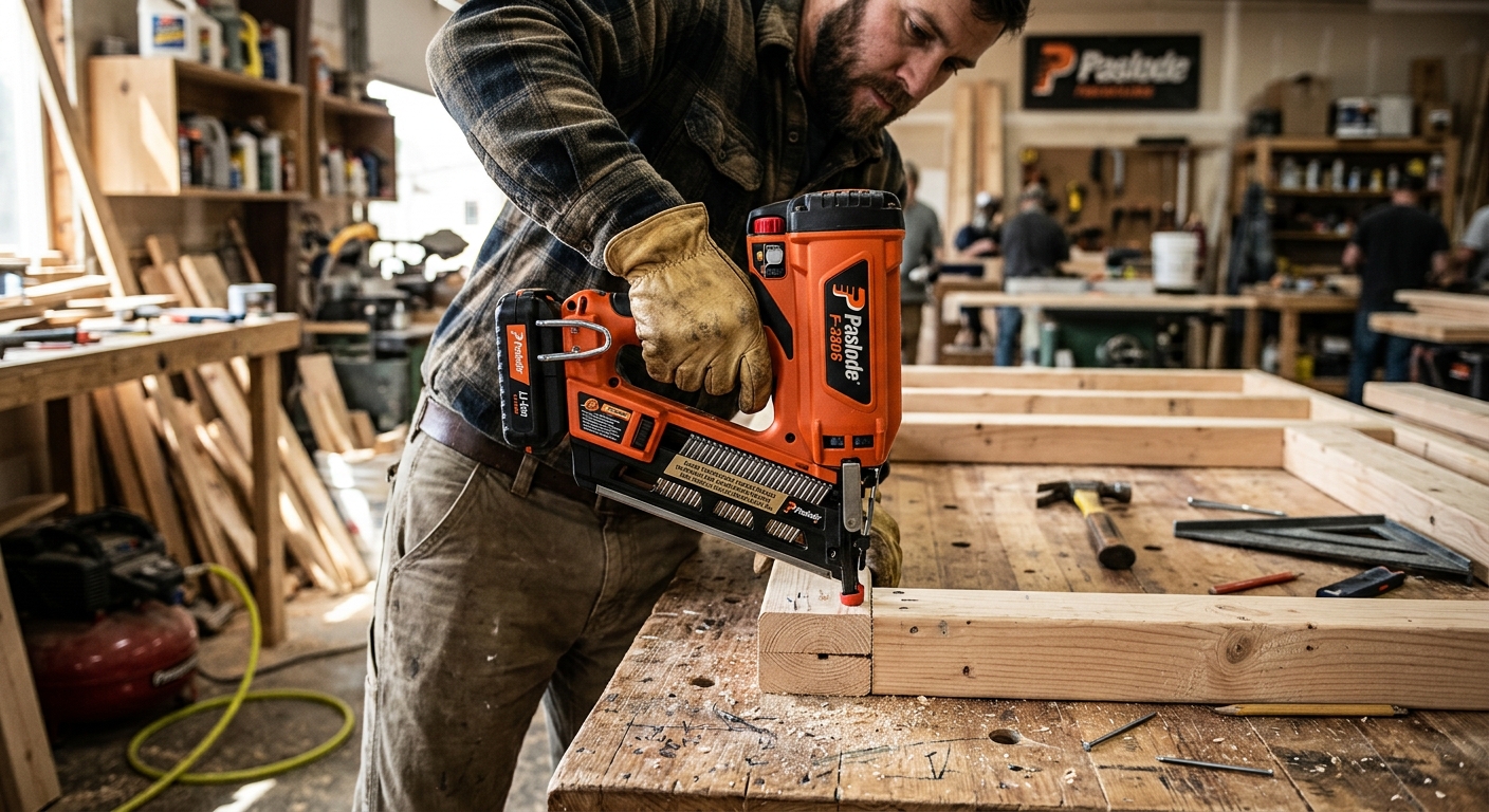 3. Paslode F-350S  –  Best Cordless Fuel-Cell Nailer