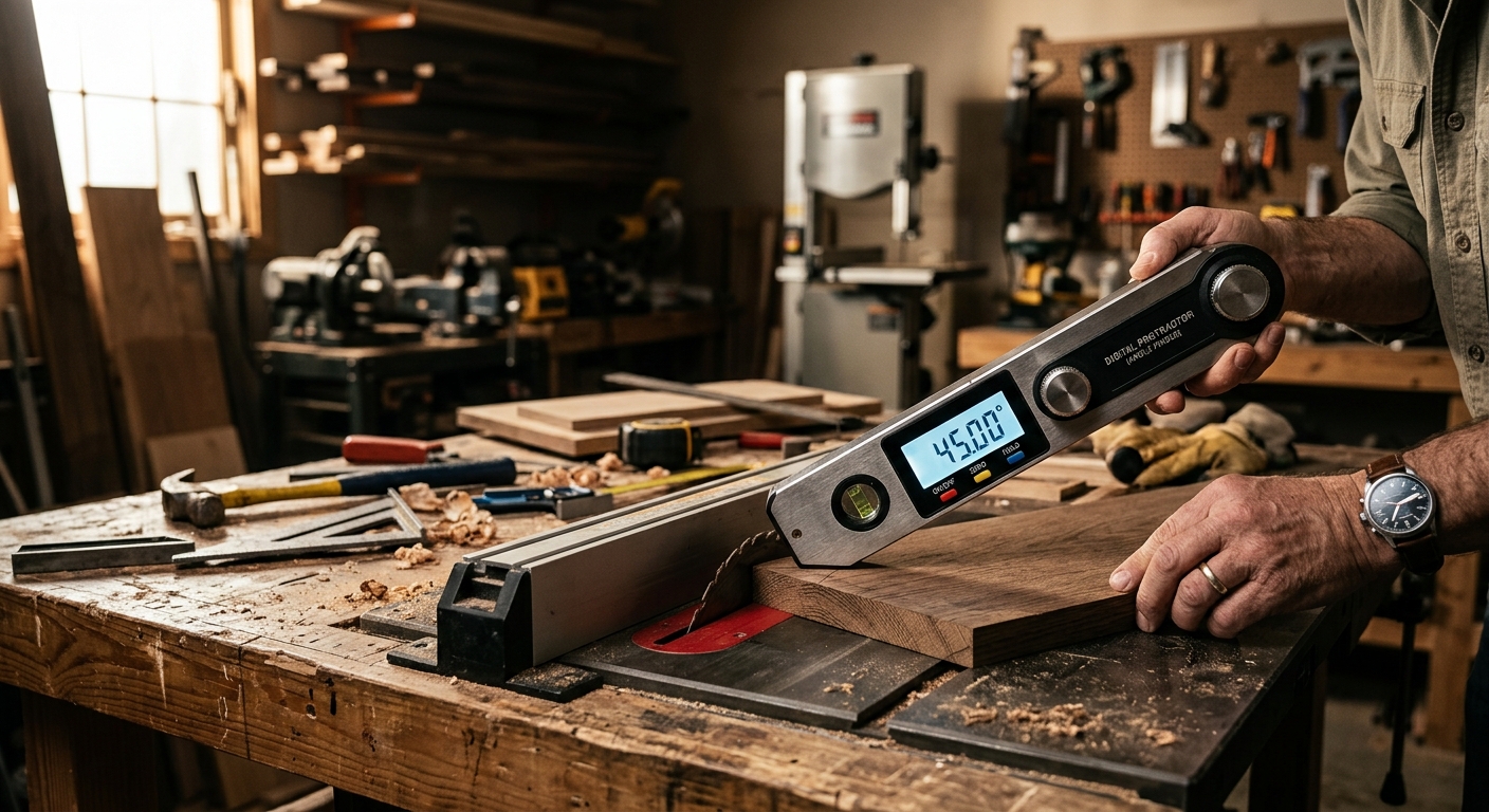 Digital Protractors (Angle Finders)