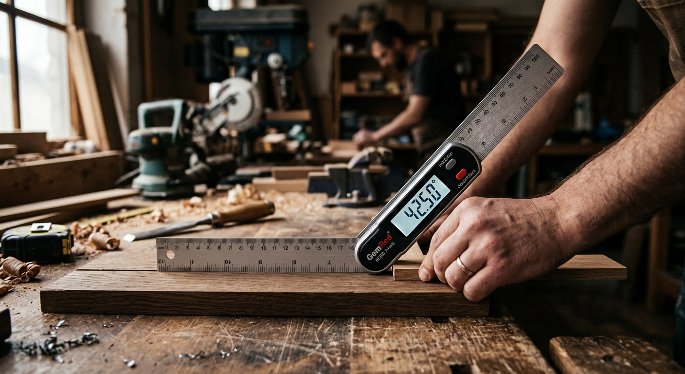 1. GemRed 82305 Digital Angle Finder (7-Inch)