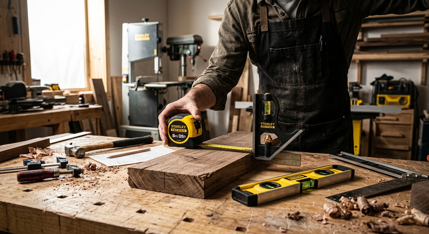 2. Stanley FatMax 4-Piece Layout Set