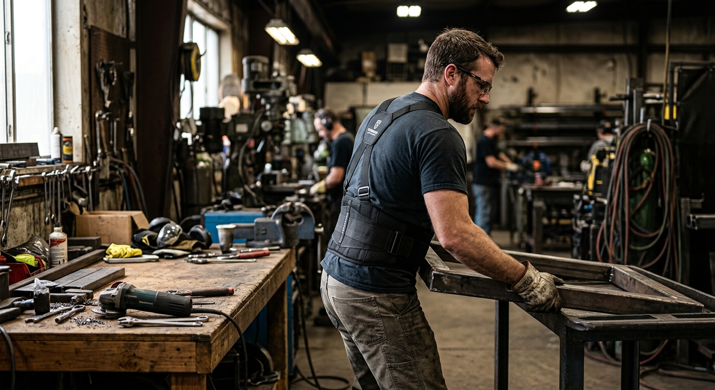 Suspender-Style Back Supports