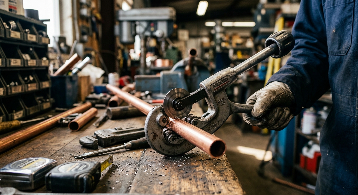 Rotary Pipe Cutters (Copper and Soft Metal)