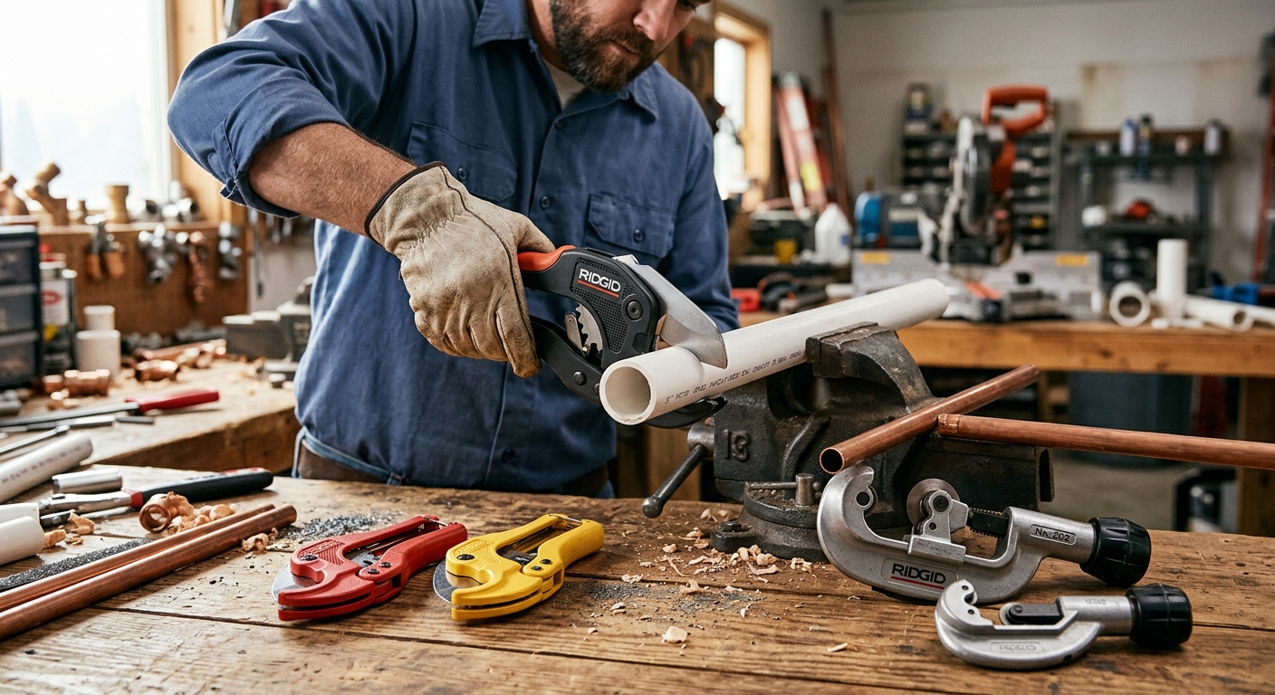 Plastic Pipe Cutters (PVC, CPVC, PEX)